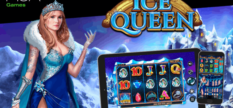 Ice Queen MGA Games &mdash; slot 5x3 mitologia glacial expanding wilds en One-Play