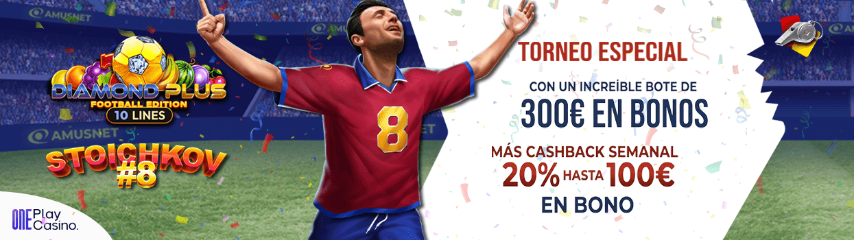 Torneo Stoichkov One-Play 25.000 &euro; + trofeo firmado